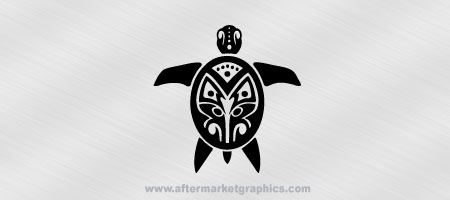 Tribal Sea Turtle Decal